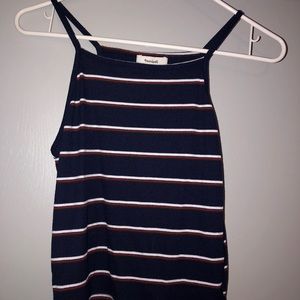 Stripped tank top